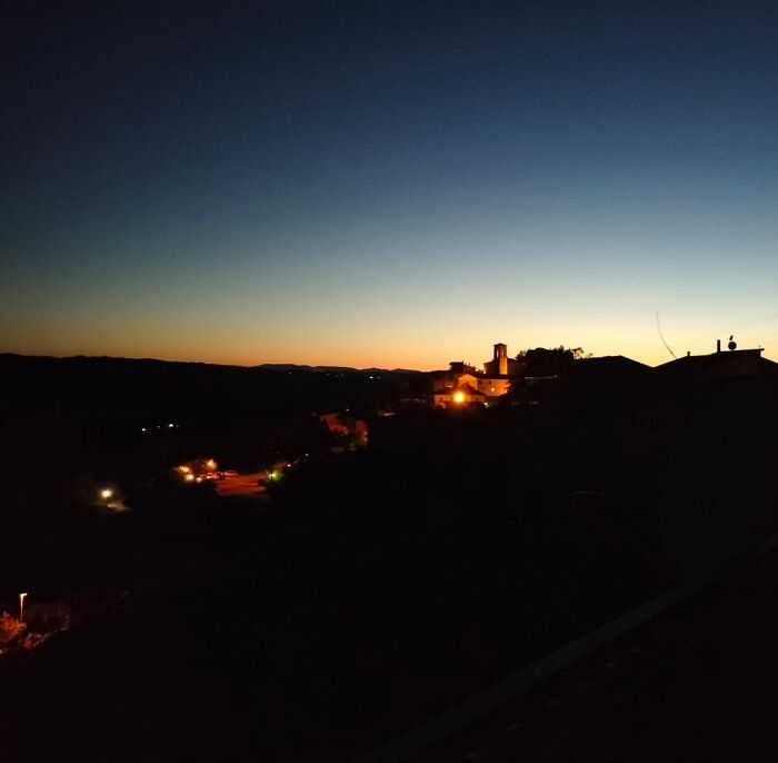 Summer Sunset In Tuscany