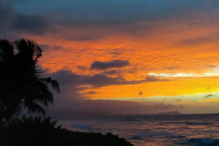 Sunrise. Ewa Beach, Hawaii