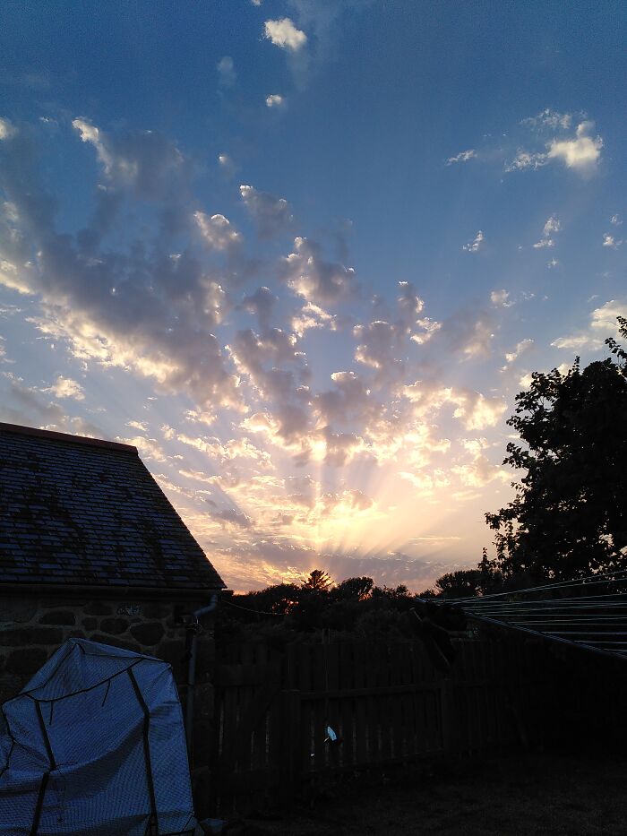 Sunset On The Isles Of Scilly, Off The Coast Of Cornwall, England