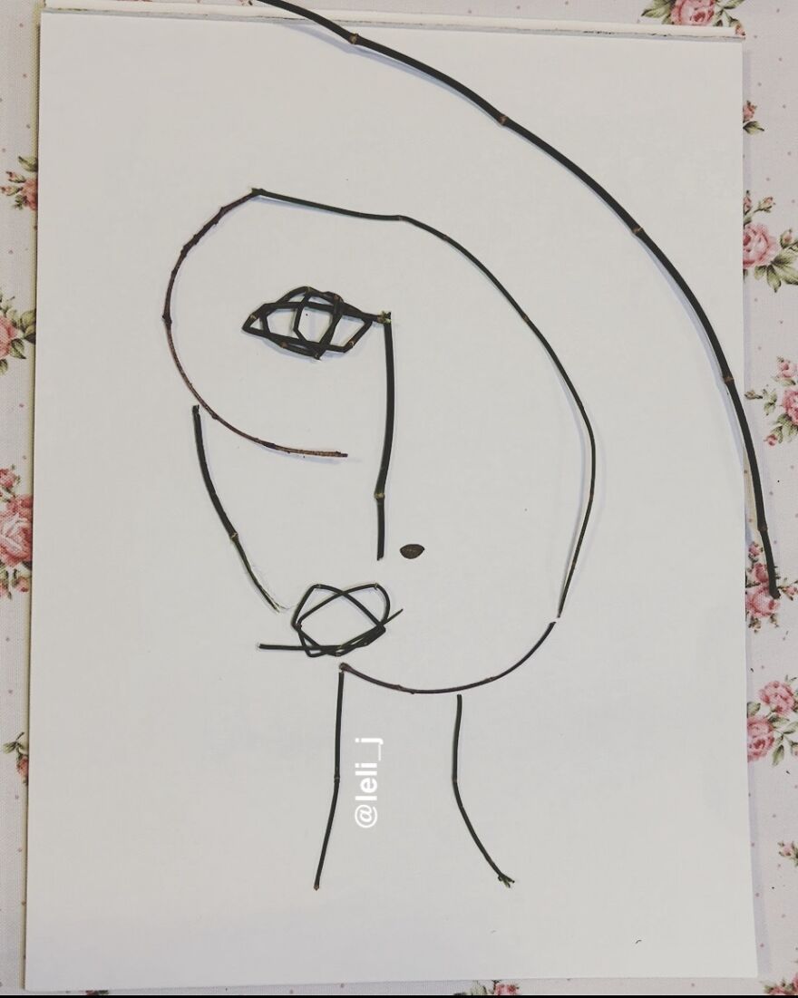 I Use Dried And Fresh Flowers To Create Gorgeous One-Time Illustrations