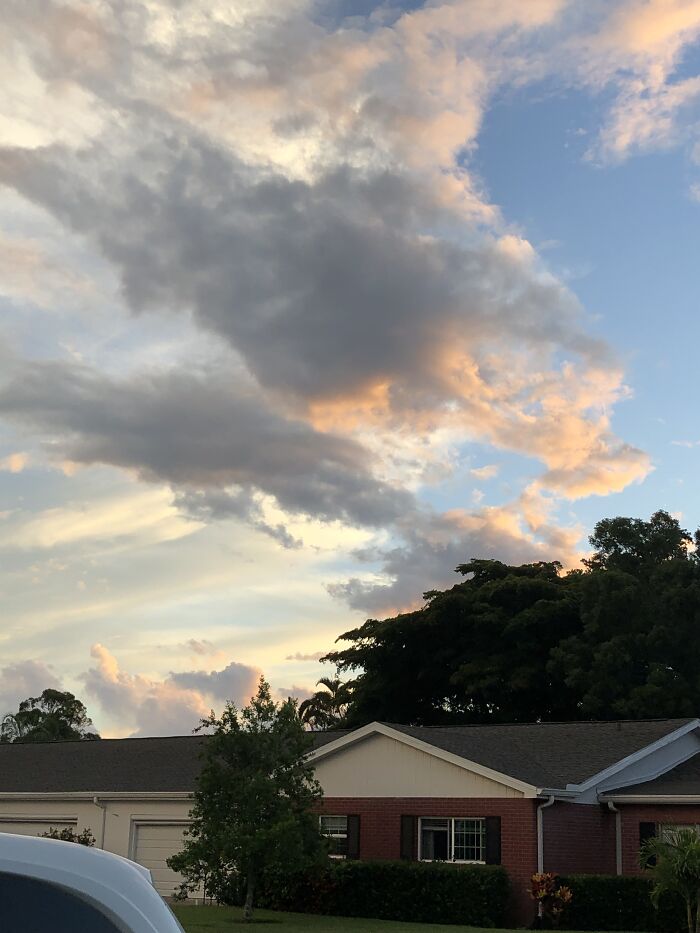 Dramatic Sunset Clouds