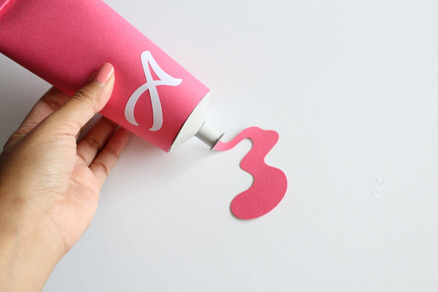 Dripping Creativity: I Replicated Paint With Paper (7 Pics)