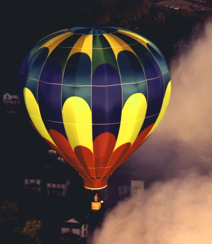 Ballooning With Our Beautiful Balloon Kolibri (German For Hummingbird)