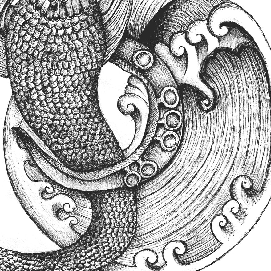 La Tempesta Di Mare: My Illustration Inspired By Vivaldi La Tempesta Di Mare: My Illustration Inspired By Vivaldi