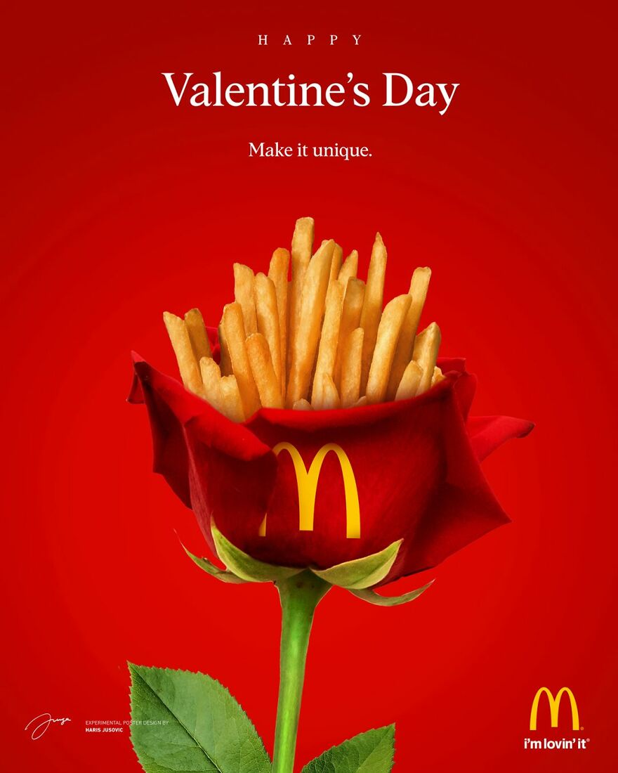 Make It Unique: Valentine's Day Posters By Haris Jusovic (5 Pics)