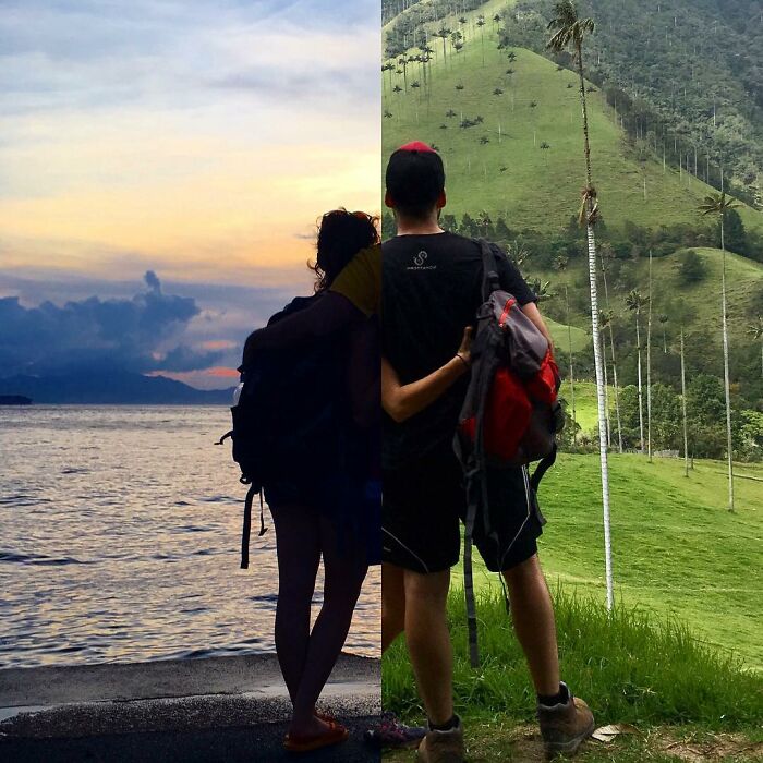 Meet Becca And Dan, A Couple Who Travel The World Apart But Make Their Photos Bring Them Together