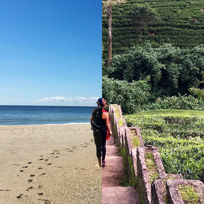 Meet Becca And Dan, A Couple Who Travel The World Apart But Make Their Photos Bring Them Together