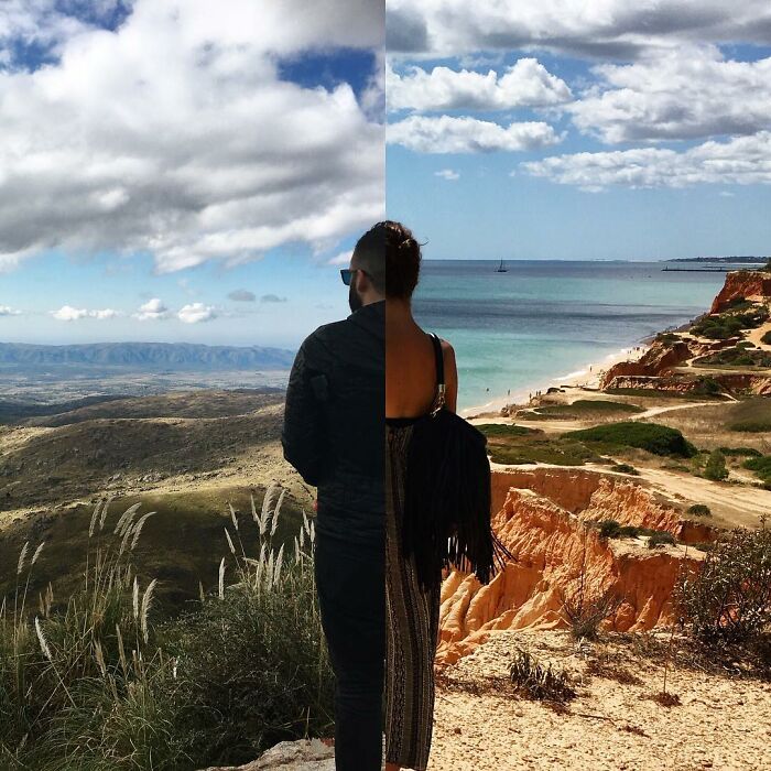 Meet Becca And Dan, A Couple Who Travel The World Apart But Make Their Photos Bring Them Together