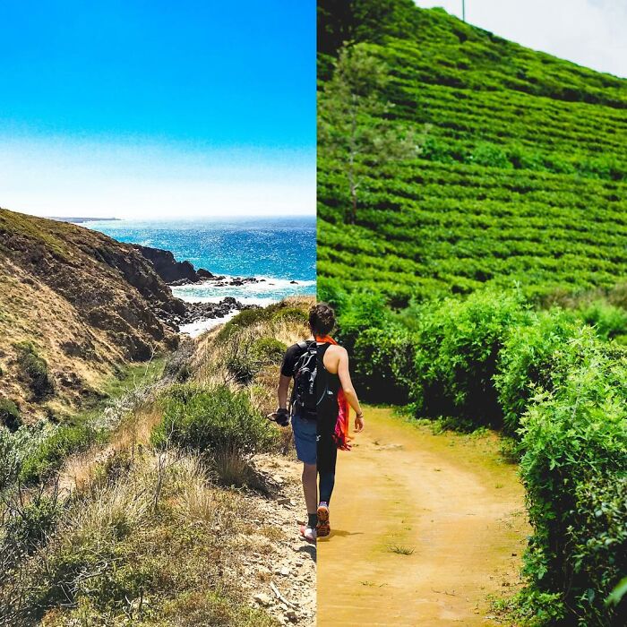 Meet Becca And Dan, A Couple Who Travel The World Apart But Make Their Photos Bring Them Together