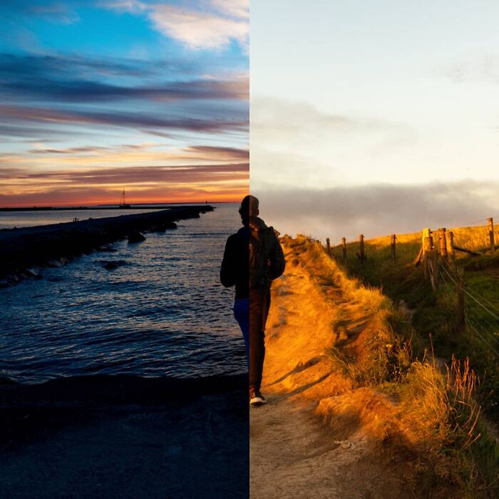 Meet Becca And Dan, A Couple Who Travel The World Apart But Make Their Photos Bring Them Together