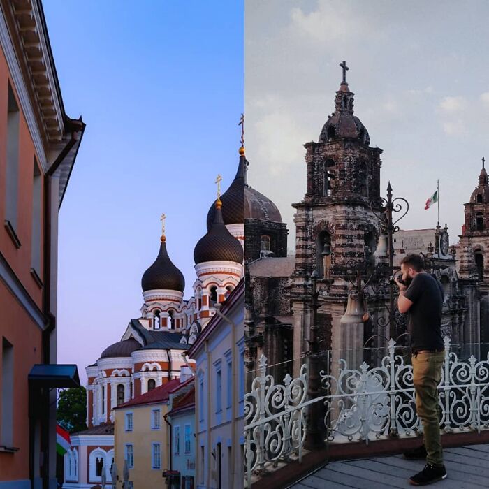 Meet Becca And Dan, A Couple Who Travel The World Apart But Make Their Photos Bring Them Together