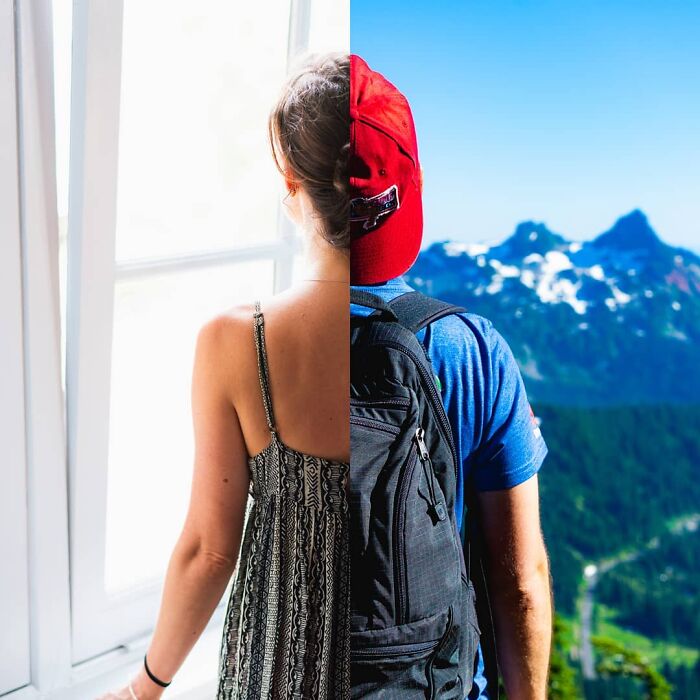 Meet Becca And Dan, A Couple Who Travel The World Apart But Make Their Photos Bring Them Together