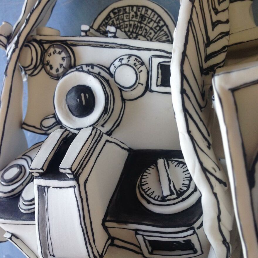 Meet Katharine's Porcelain Work
morling That Appear To Be Made Of Paper