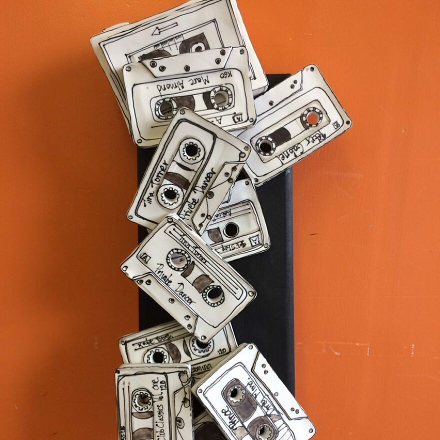 Meet Katharine's Porcelain Work
morling That Appear To Be Made Of Paper