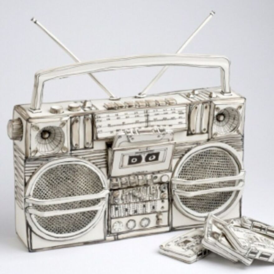 Meet Katharine's Porcelain Work
morling That Appear To Be Made Of Paper