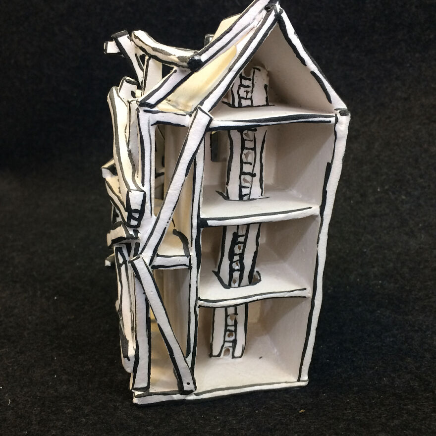 Meet Katharine's Porcelain Work
morling That Appear To Be Made Of Paper