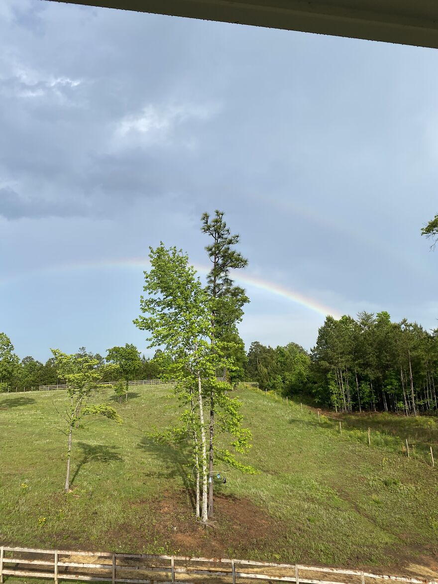Double Rainbow In Mccalla, Alabama