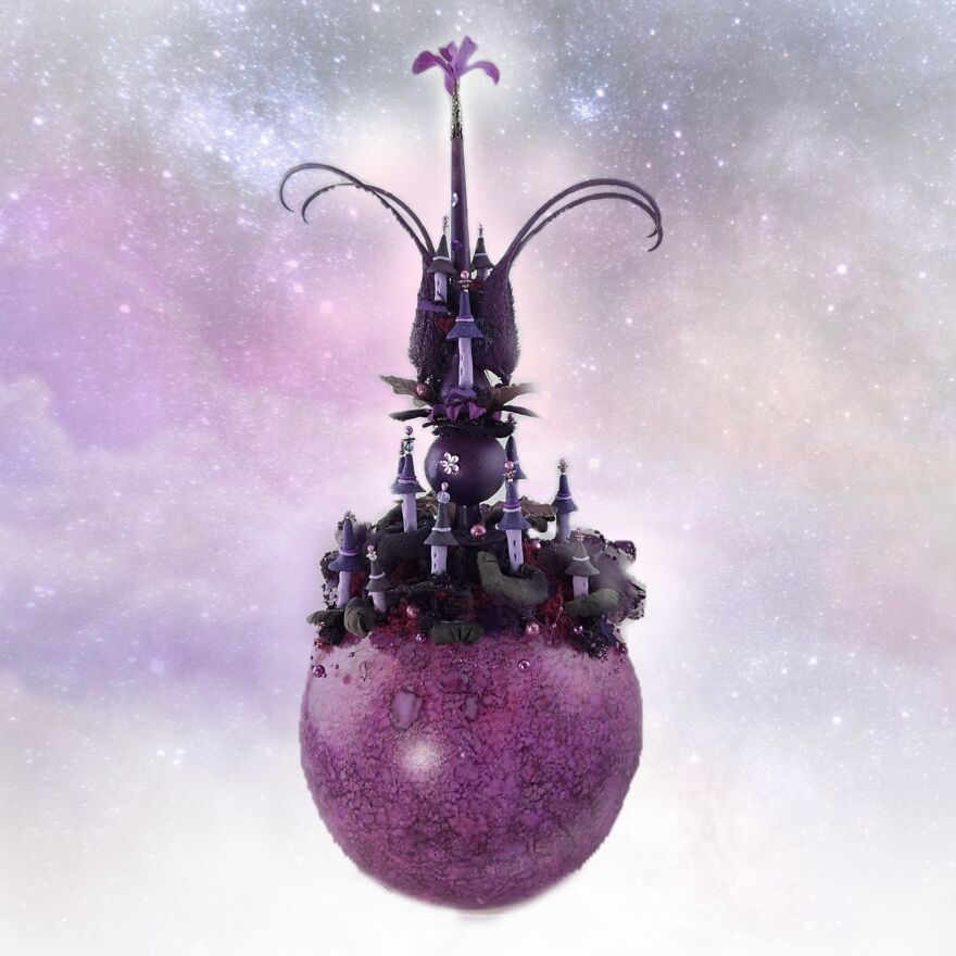 The Base Is An Old Globe, They Hang As Lamps In The Toilet Space Or Bathroom