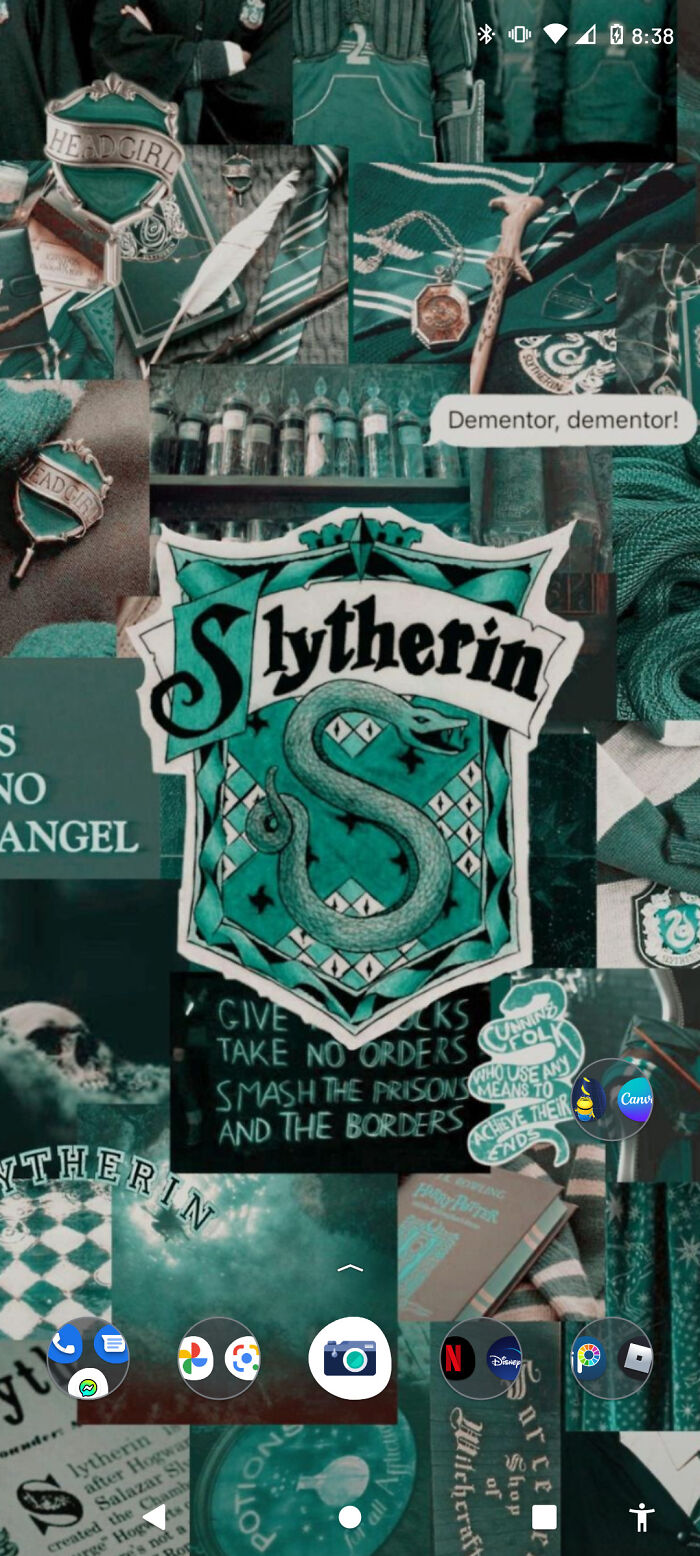 Slytherin Collage (I Didn't Make It I Found It On Zedge) :d
