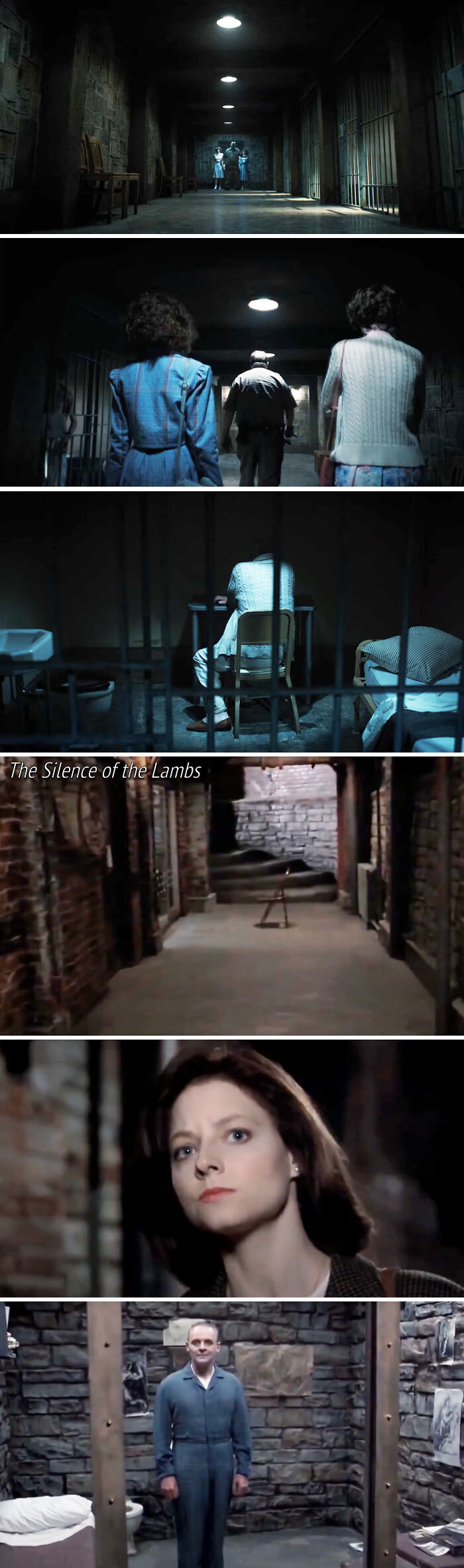 When Nancy And Robin Are Inside Pennhurst And Walk Down The Hallway To Victor Creel's Cell, It's A Nod To The Moment From The Silence Of The Lambs When Clarice Visits Hannibal Lecter For The First Time