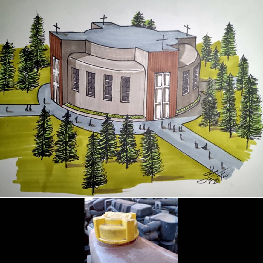 This Architect Draws Buildings From Objects (50 New Pics)