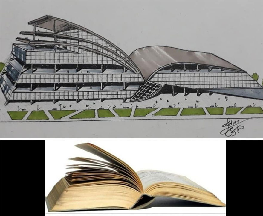 This Architect Draws Buildings From Objects (50 New Pics)