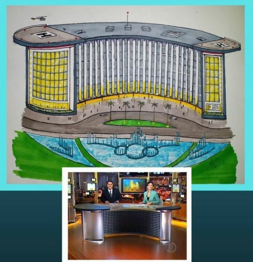 This Architect Draws Buildings From Objects (50 New Pics)