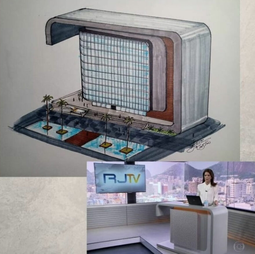 This Architect Draws Buildings From Objects (50 New Pics)