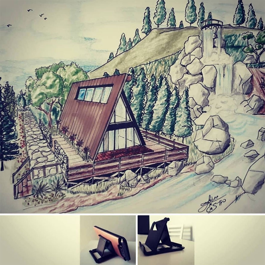 This Architect Draws Buildings From Objects (50 New Pics)