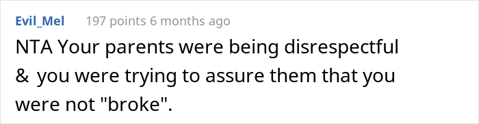 Woman Asks If She Was Wrong For Bringing Up The Fact That She Earns More Than Her Siblings To Her Parents When They Tell Her To Get A ‘Real Job’