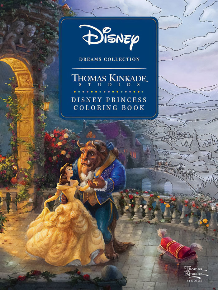 "Disney Princess" By Thomas Kinkade