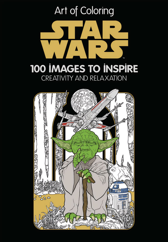 "Art Of Coloring Star Wars" By Disney Books