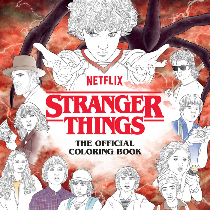 "Stranger Things: The Official Coloring Book" By Netflix