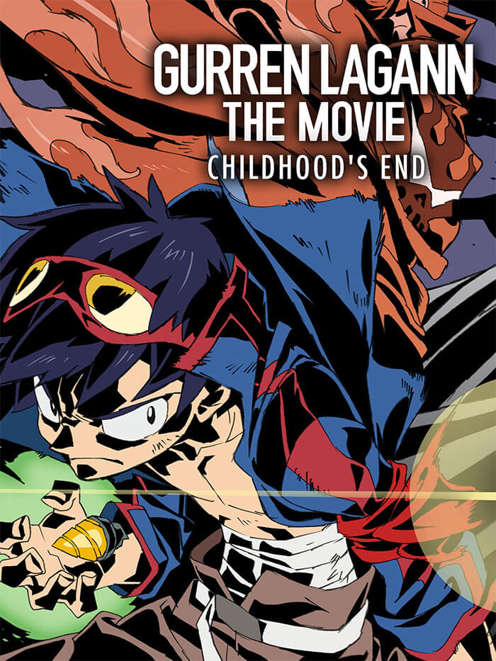 Poster for Gurren Lagann anime