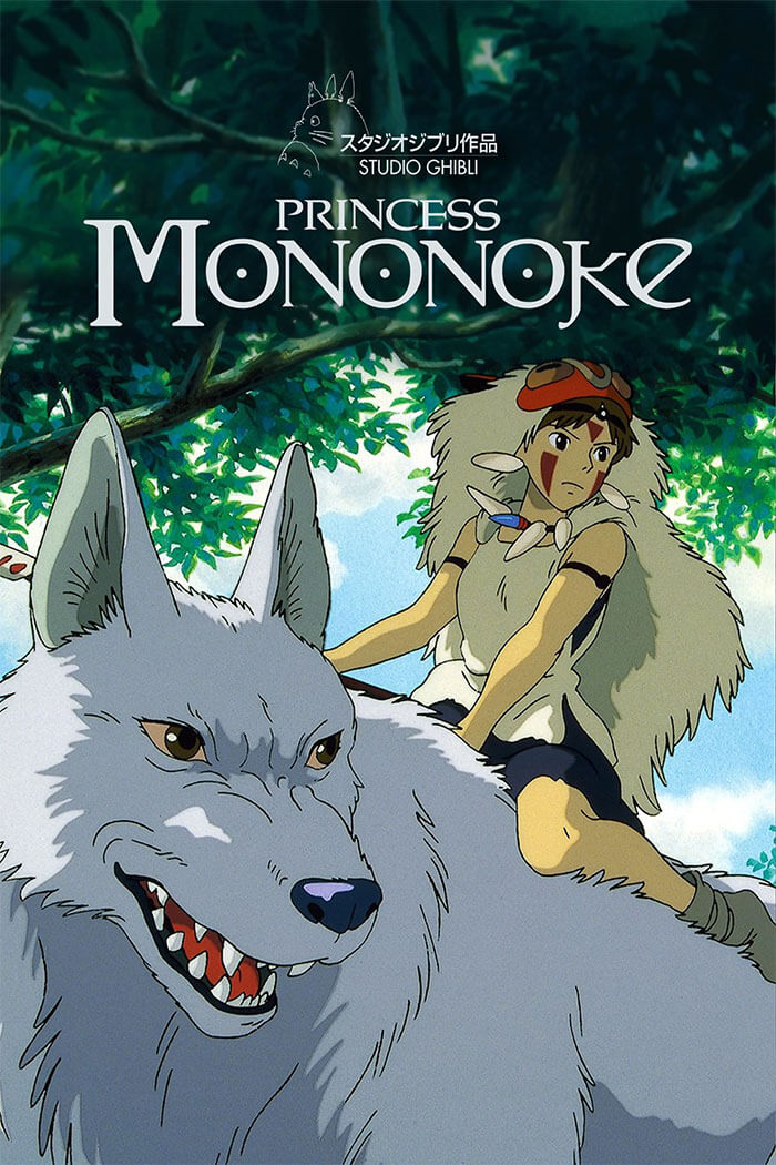 Poster for Princess Mononoke anime