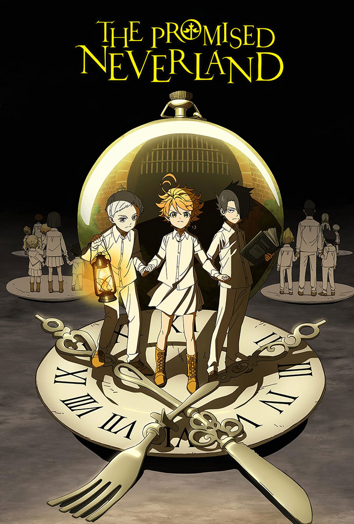 Poster for The Promised Neverland anime