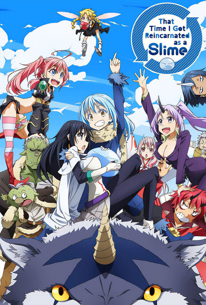 Poster for That Time I Got Reincarnated as a Slime anime