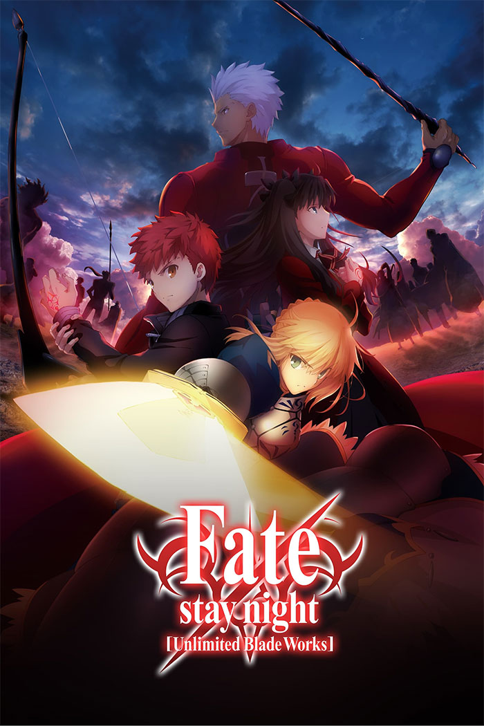 Poster for Fate/Stay Night anime