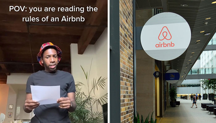 Guy Mocks Airbnb Hosts Who Set Absurd Rules And Demands For Guests, Goes Viral With 1.2M Views