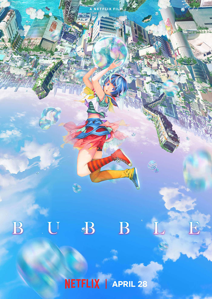 Poster of Bubble alien anime 