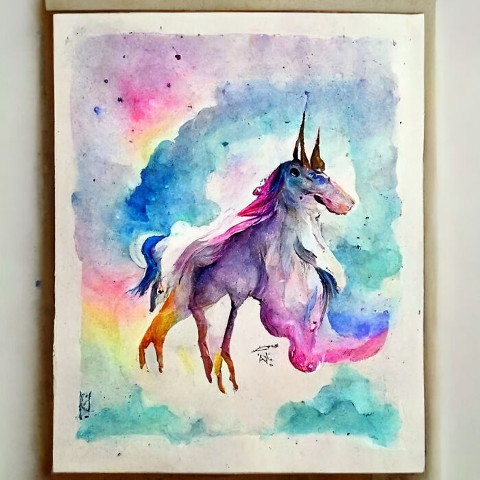 I Use An Ai To Create More Than 100 Unreal Unicorns Pics In Diff Styles - Like - As You Please