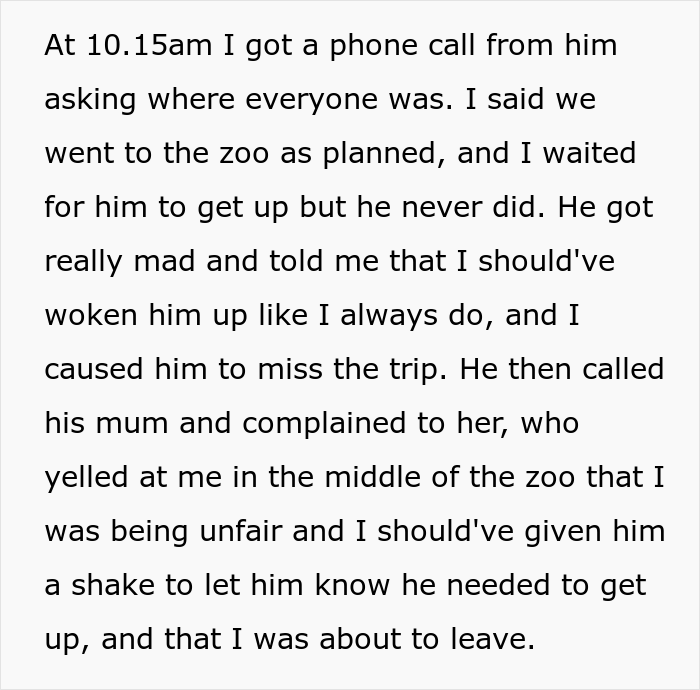 Man Gets Mad After Missing A Family Trip Because He Wasn’t Woken Up In Time, Hears The Harsh Truth About Failing To Help The Family Man Gets Mad After Missing A Family Trip Because He Wasn’t Woken Up In Time, Hears The Harsh Truth About Failing To Help The Family