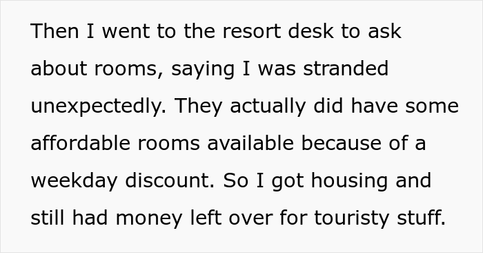 “AITA? I Went On Vacation With My Friend And Her Family, They Kicked Me Out So I Got My Own Room And Stayed On”