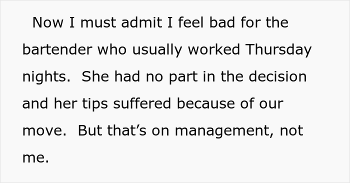 New Policy Banning Staff From Drinking At Restaurant’s Bar Backfires, Costing Employer A Dip In Sales New Policy Banning Staff From Drinking At Restaurant’s Bar Backfires, Costing Employer A Dip In Sales