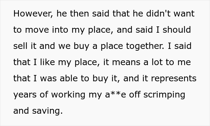 "He Didn't Want To Live In A Flat That Was Bought With ‘Stripper Money’": Woman Won't Sell Her Flat, Relationship Drama Ensues "He Didn't Want To Live In A Flat That Was Bought With ‘Stripper Money’": Woman Won't Sell Her Flat, Relationship Drama Ensues