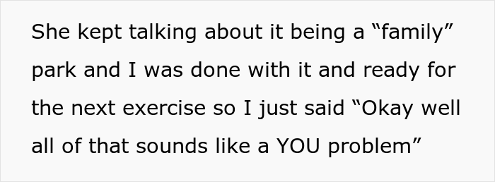 Mom Shames Plus-Size Woman For Wearing "Revealing" Clothes At The Park, She Wonders Whether She Was In The Wrong Here Mom Shames Plus-Size Woman For Wearing "Revealing" Clothes At The Park, She Wonders Whether She Was In The Wrong Here