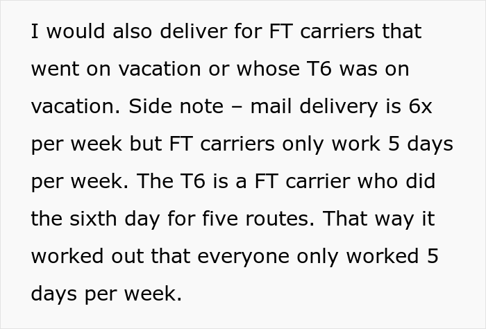 Incompetent Mailman Deliberately Leaves All The Heavy Stuff For A Temporary Worker Who Nails The Route And Gets Him Fired Incompetent Mailman Deliberately Leaves All The Heavy Stuff For A Temporary Worker Who Nails The Route And Gets Him Fired