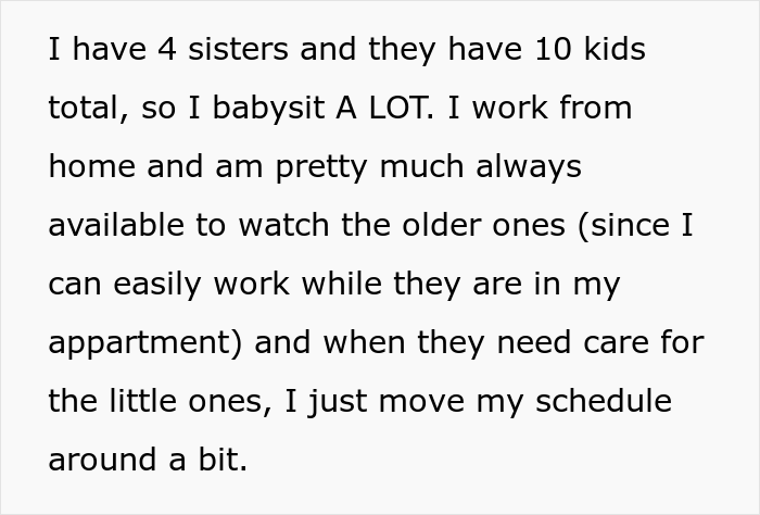 Guy Has A “No Chocolate” Rule While Babysitting His Sibling’s Kids, They Break It So He Says He'll Never Babysit Again Guy Has A “No Chocolate” Rule While Babysitting His Sibling’s Kids, They Break It So He Says He'll Never Babysit Again