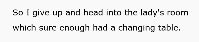 Dad Has To Change Son's Diaper In The Ladies’ Room And Gets Yelled At, Asks If He's The Jerk Dad Has To Change Son's Diaper In The Ladies’ Room And Gets Yelled At, Asks If He's The Jerk