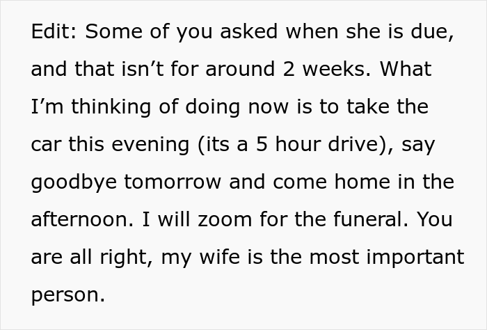 "Am I The Jerk For Wanting To Go Somewhere While My Wife Is Almost Due?" "Am I The Jerk For Wanting To Go Somewhere While My Wife Is Almost Due?"